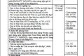 Kế hoạch hoạt động tuần 29